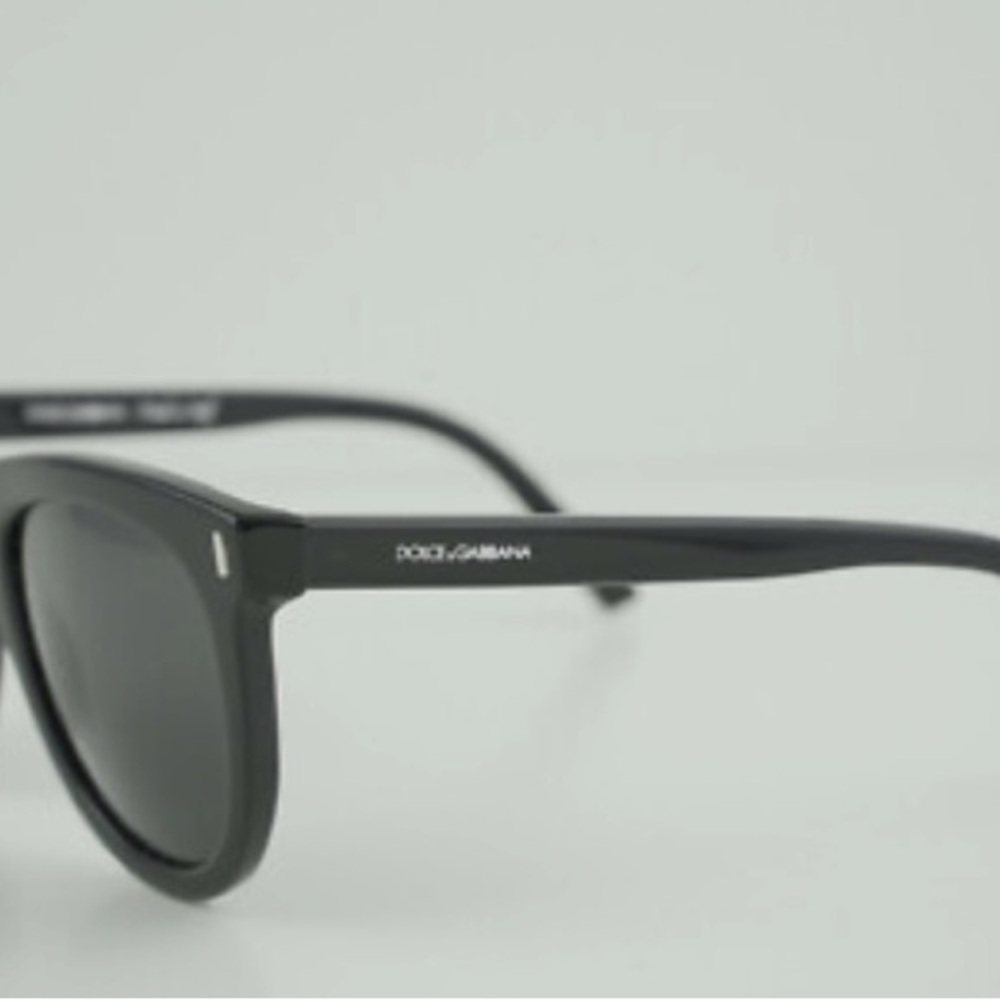 Dolce & Gabbana Black Sunglasses with Case